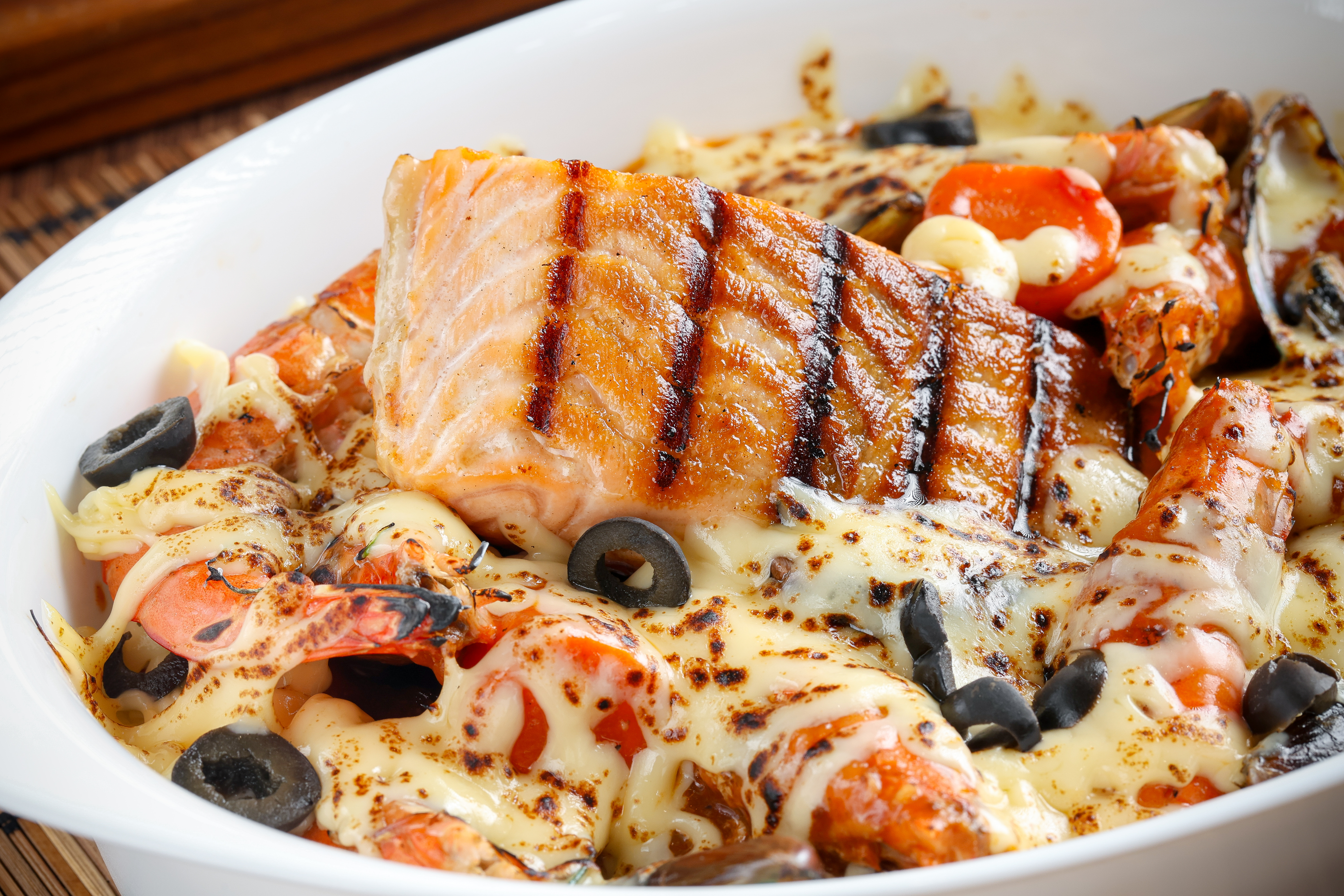 Baked Seafood Kalderata ni Remy